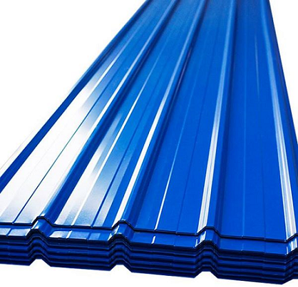 Tole bac alu zinc bleu tangui - Tôles et Accessoires Constructions